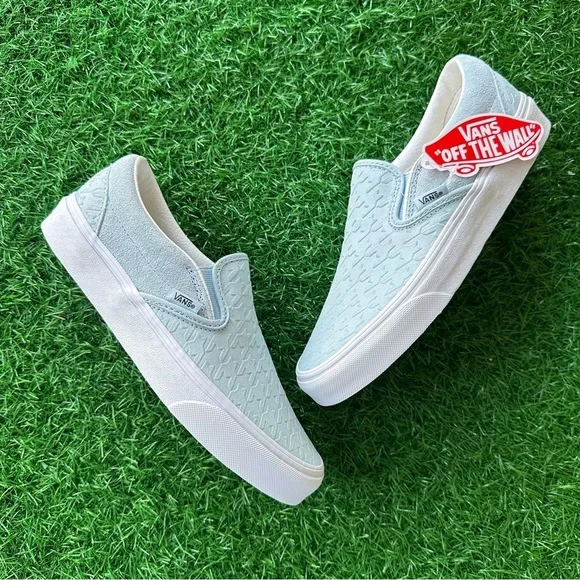 Vans Classic Slip On Houndstooth Embossed Suede - Picture 5 of 8